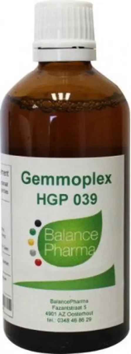 Balance Pharma Gemmoplex HGP039 Cerebrolymf 100ml