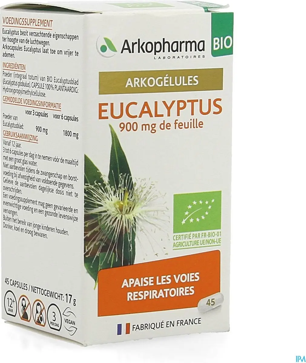 Arkopharma Arkocaps Eucalyptus Bio 45 Capsules