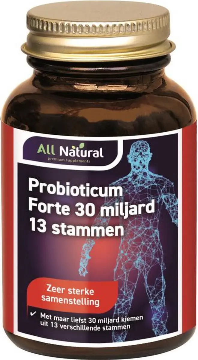 All Natural Pro Bioticum Forte 30 Capsules
