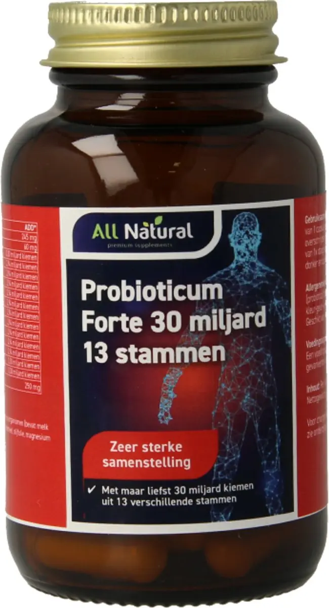 All Natural Pro Bioticum Forte 30 Capsules