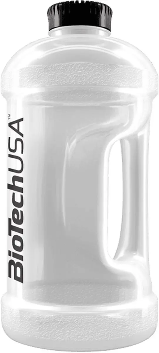 BioTechUSA Gallon Water Shakebeker 2200ml - Transparant