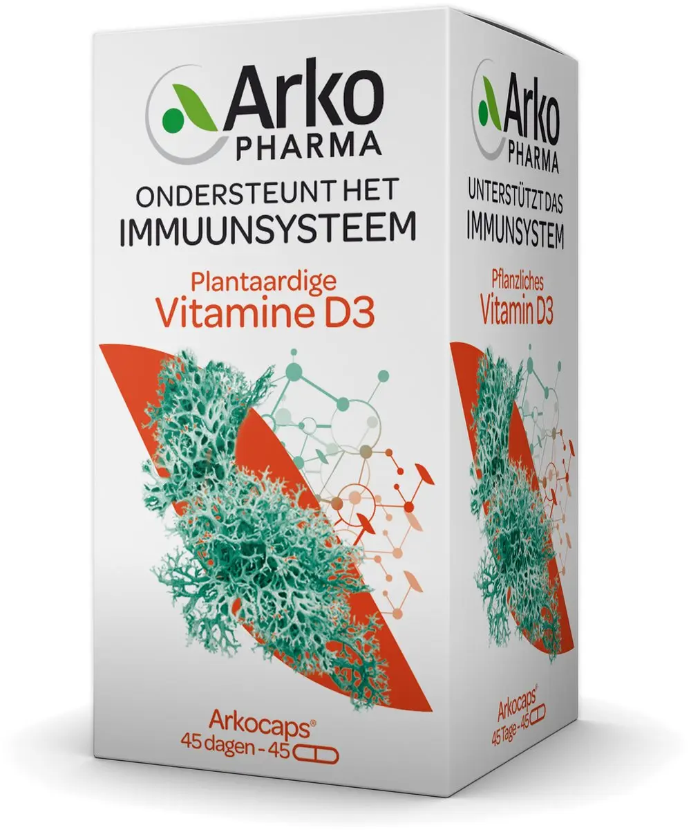 Arkopharma Vitamine D3 Vegan 45 Capsules
