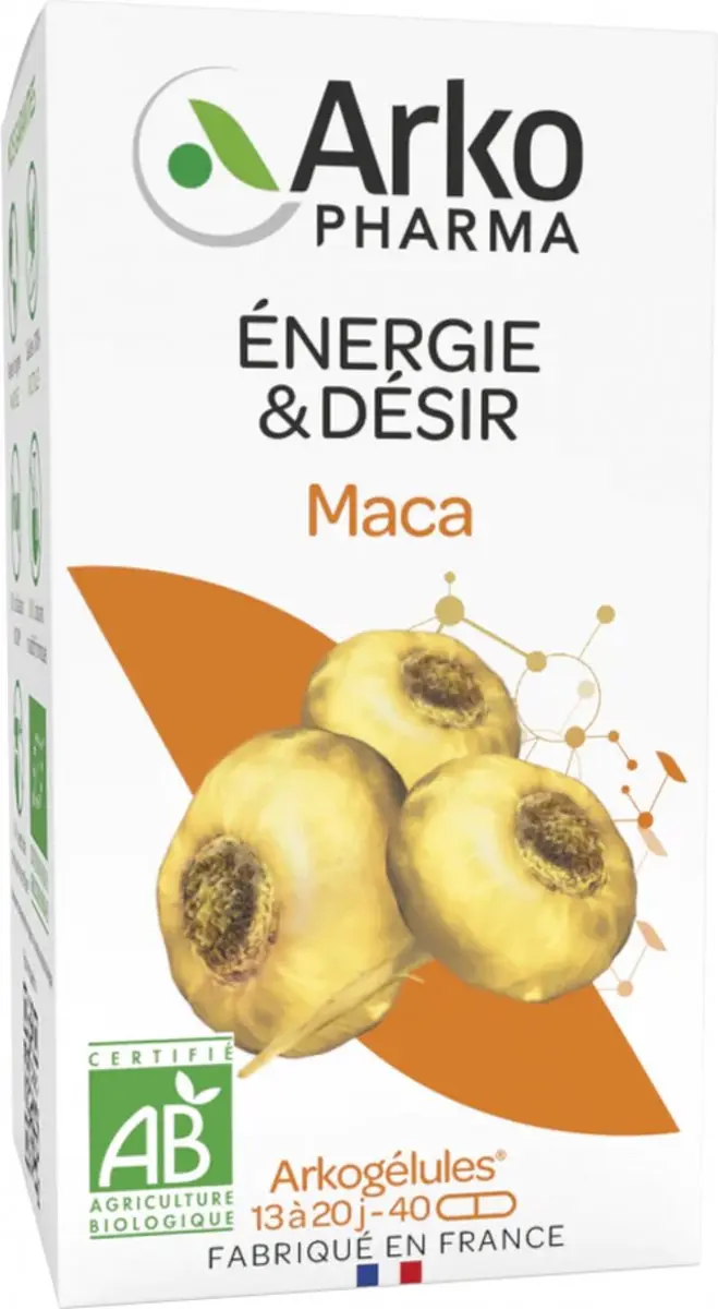 Arkopharma Maca Bio Capsules 40 Stuks