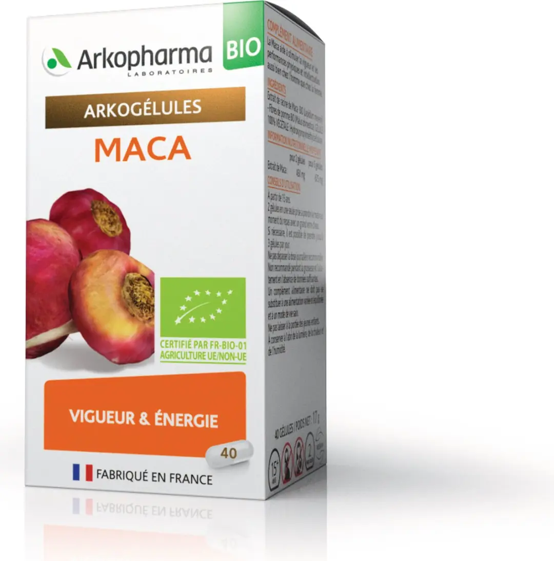 Arkopharma Maca Bio Capsules 40 Stuks