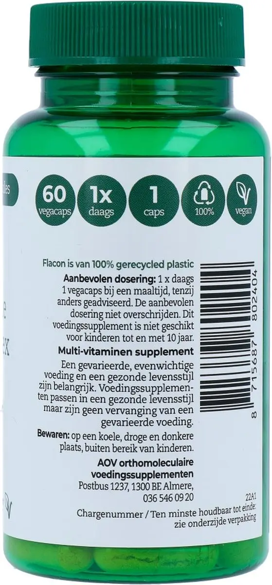 AOV Vitamine B-Complex 60 Vegacapsules
