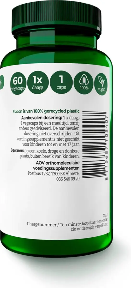 AOV Vitamine B-Complex 60 Vegacapsules