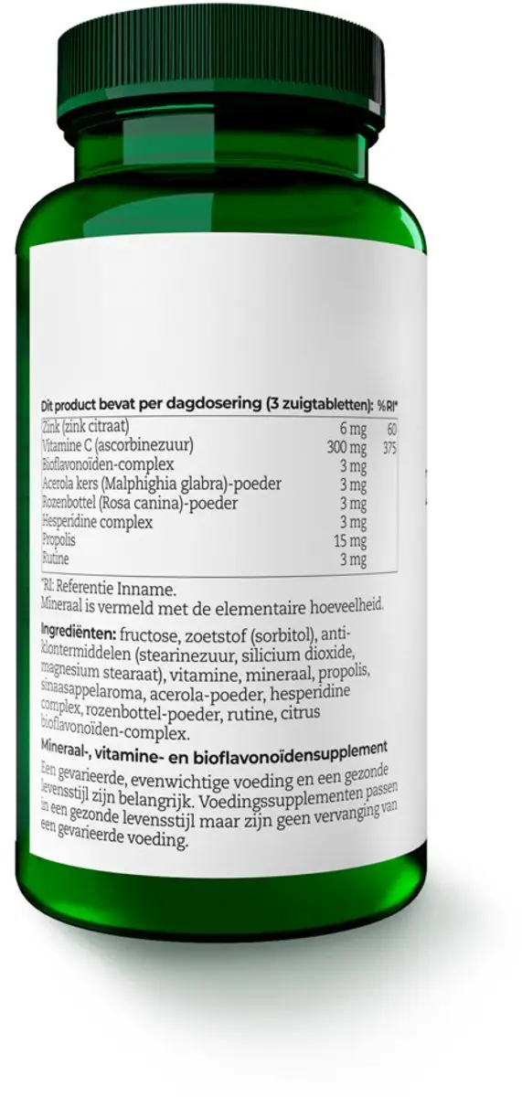 AOV Zink-Extra Zuigtabletten 180g - 2x90 Stuks