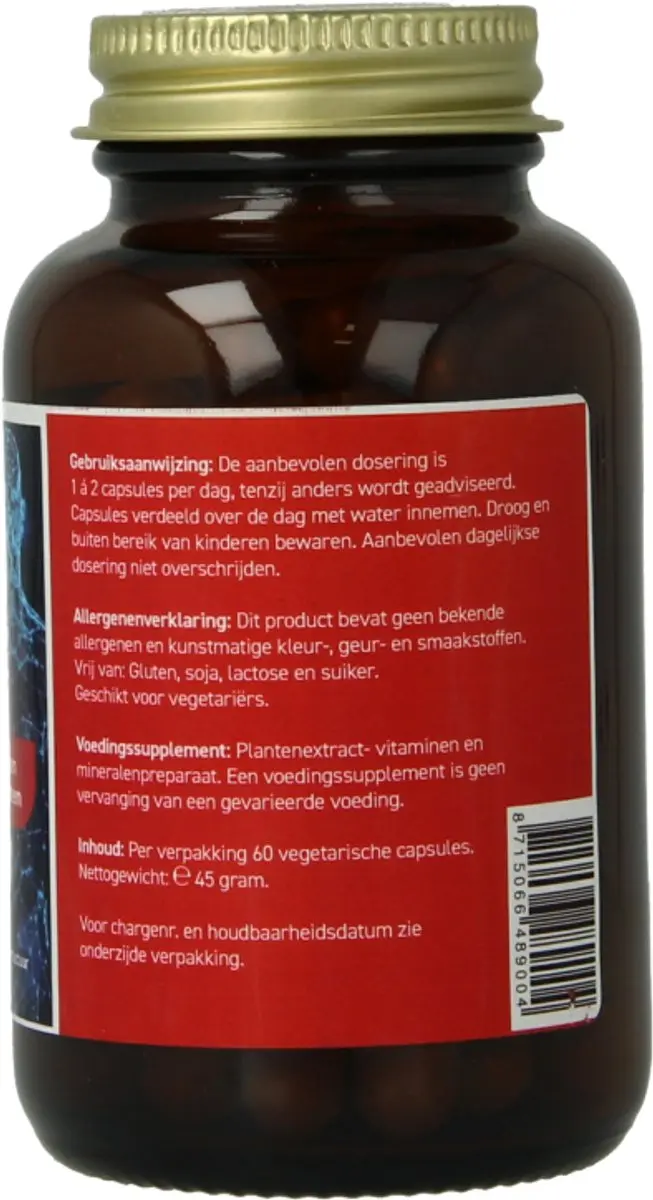 All Natural Scutellaria 60 Capsules