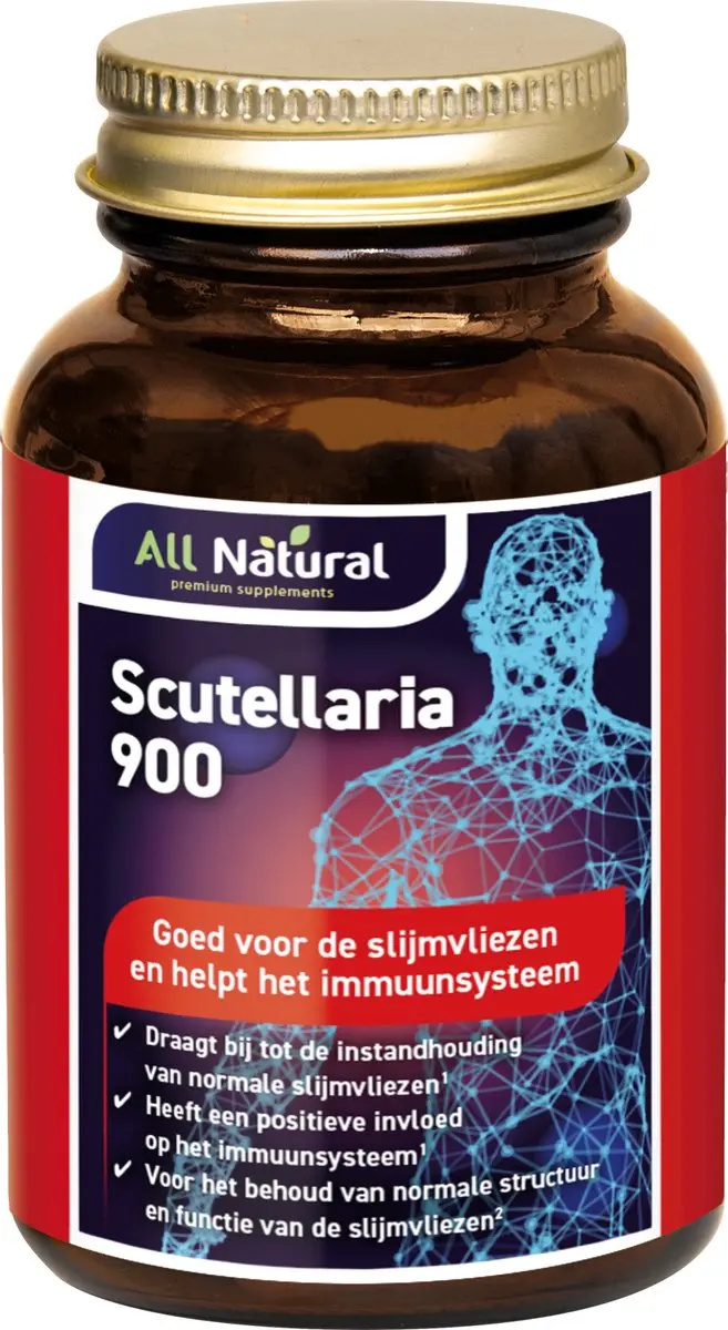 All Natural Scutellaria 60 Capsules