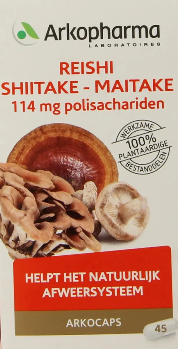 Arkopharma Reishi Shiitake Maitake 45 Capsules