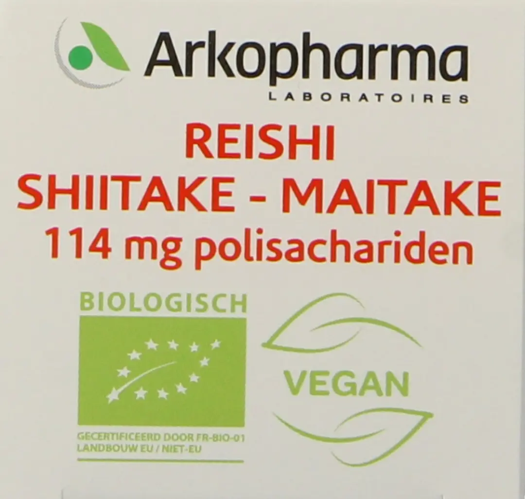 Arkopharma Reishi Shiitake Maitake 45 Capsules
