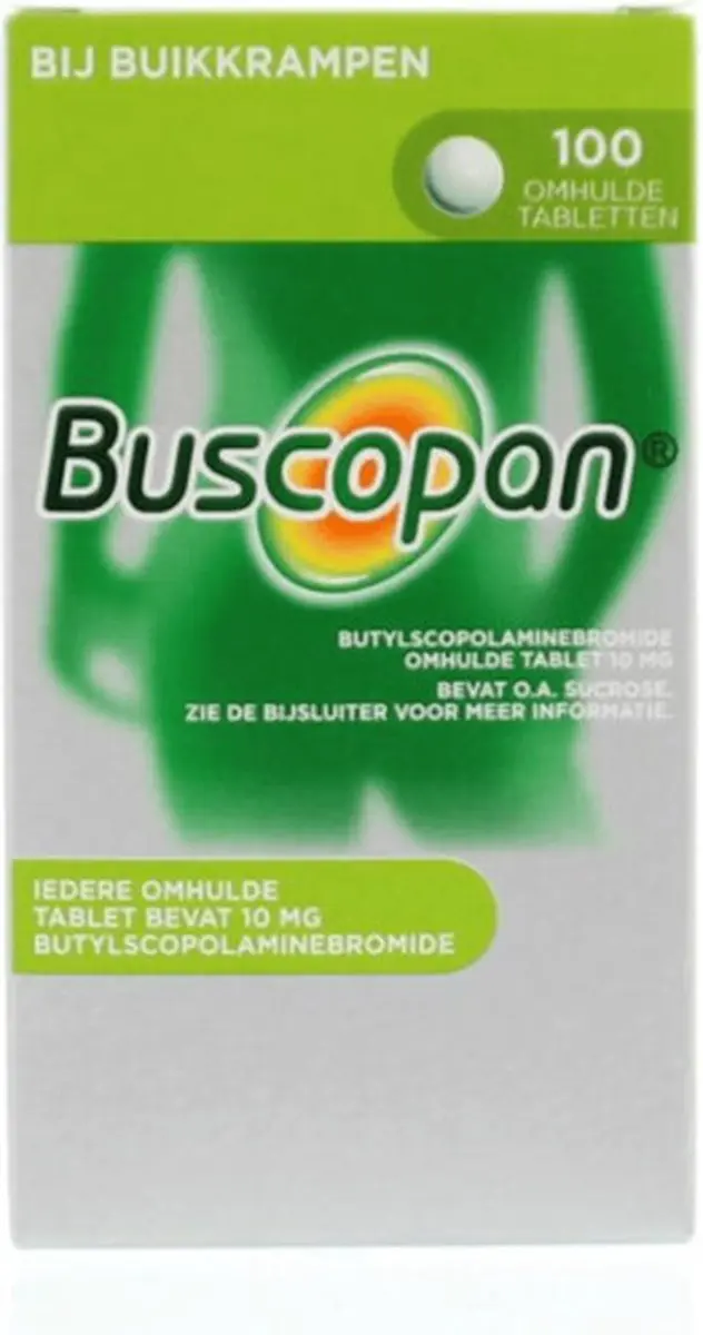 Buscopan Omhulde Tabletten 10mg - 100 Stuks