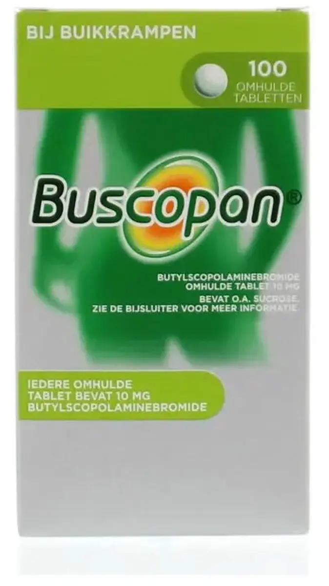 Buscopan Omhulde Tabletten 10mg - 100 Stuks