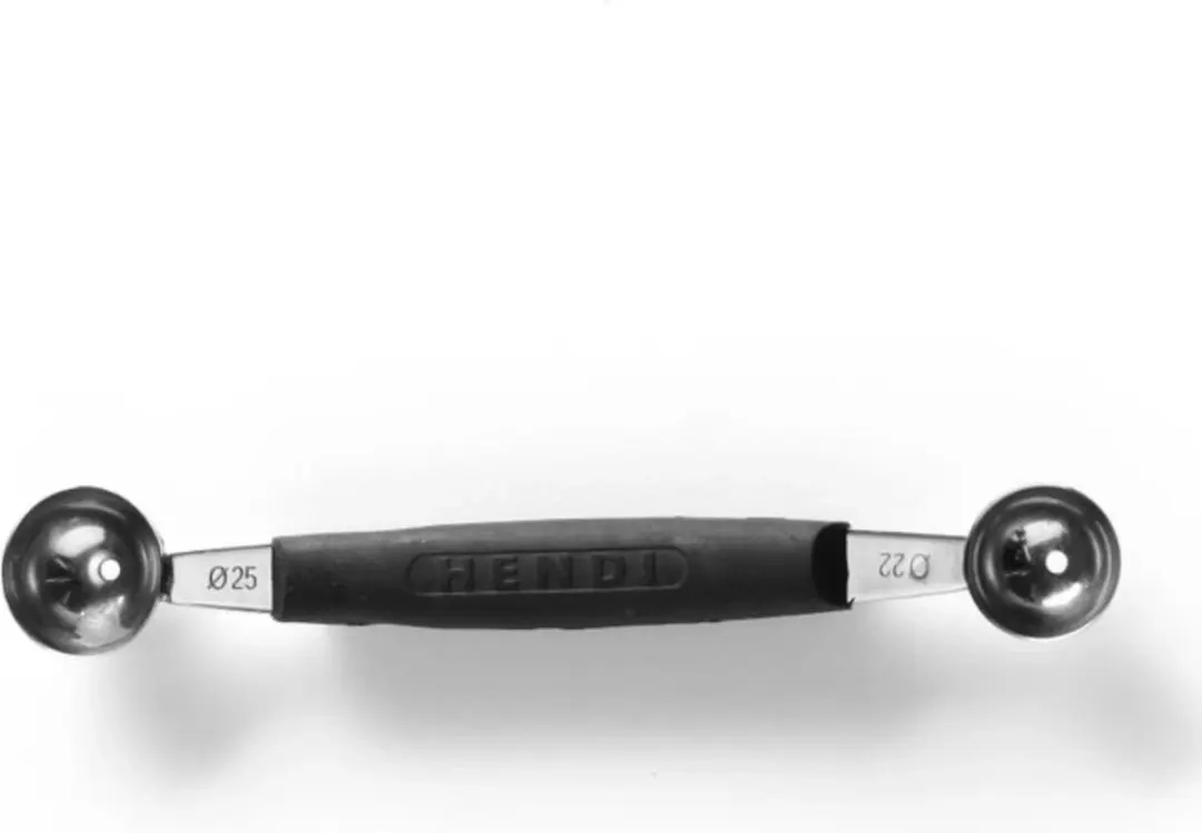 HENDI Meloenbolletjeslepel 22-25mm - Zwart - 165mm