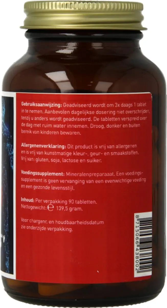 All Natural Calcium Magnesium Boron Zink 90 Tabletten