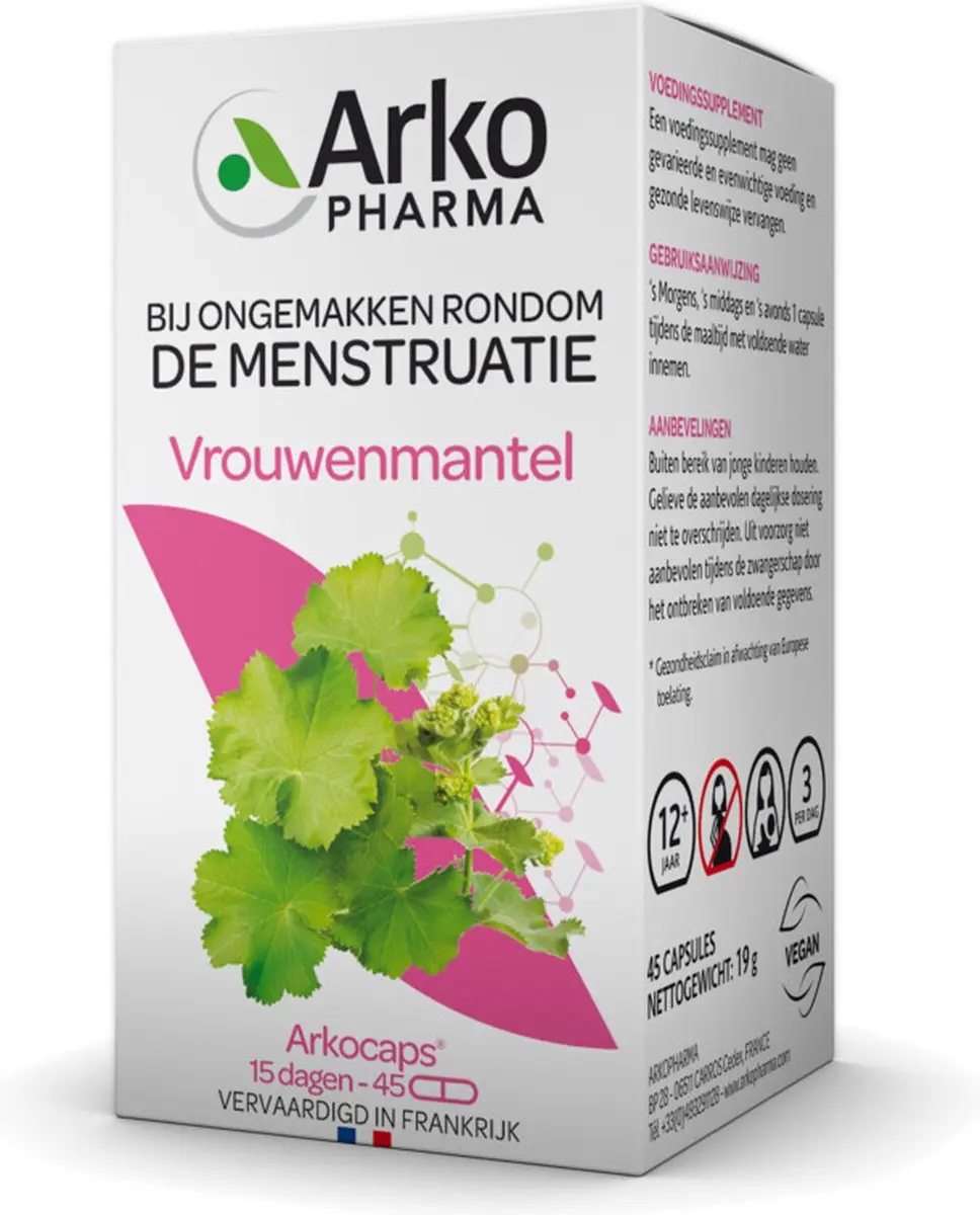 Arkopharma Vrouwenmantel Capsules 45 Stuks