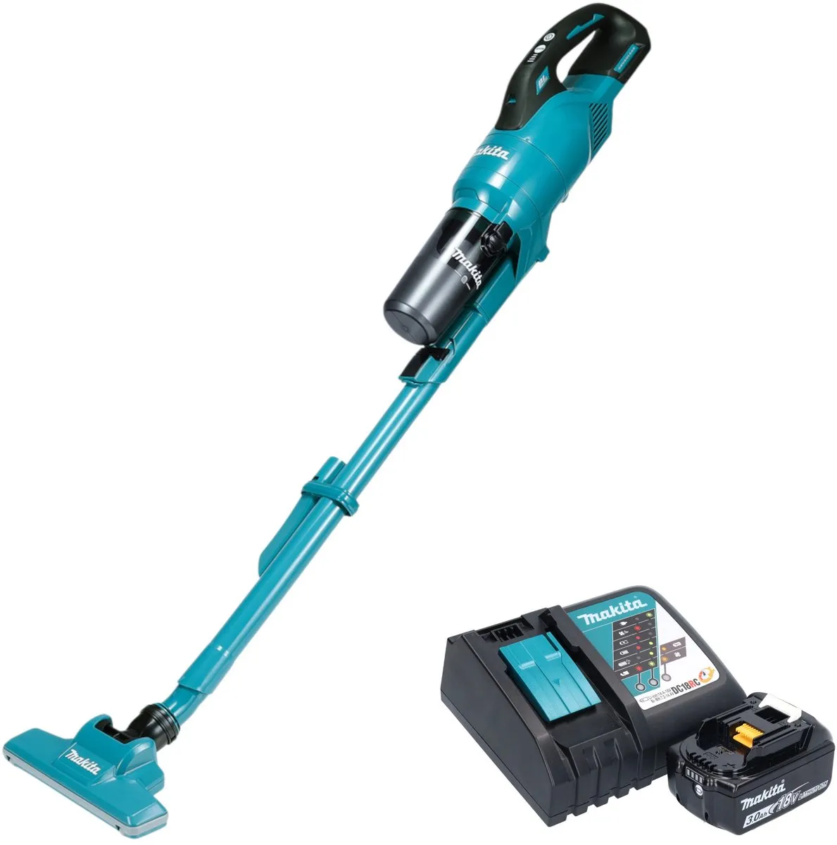 Makita DCL286FRF 18V Accu-Steelstofzuiger