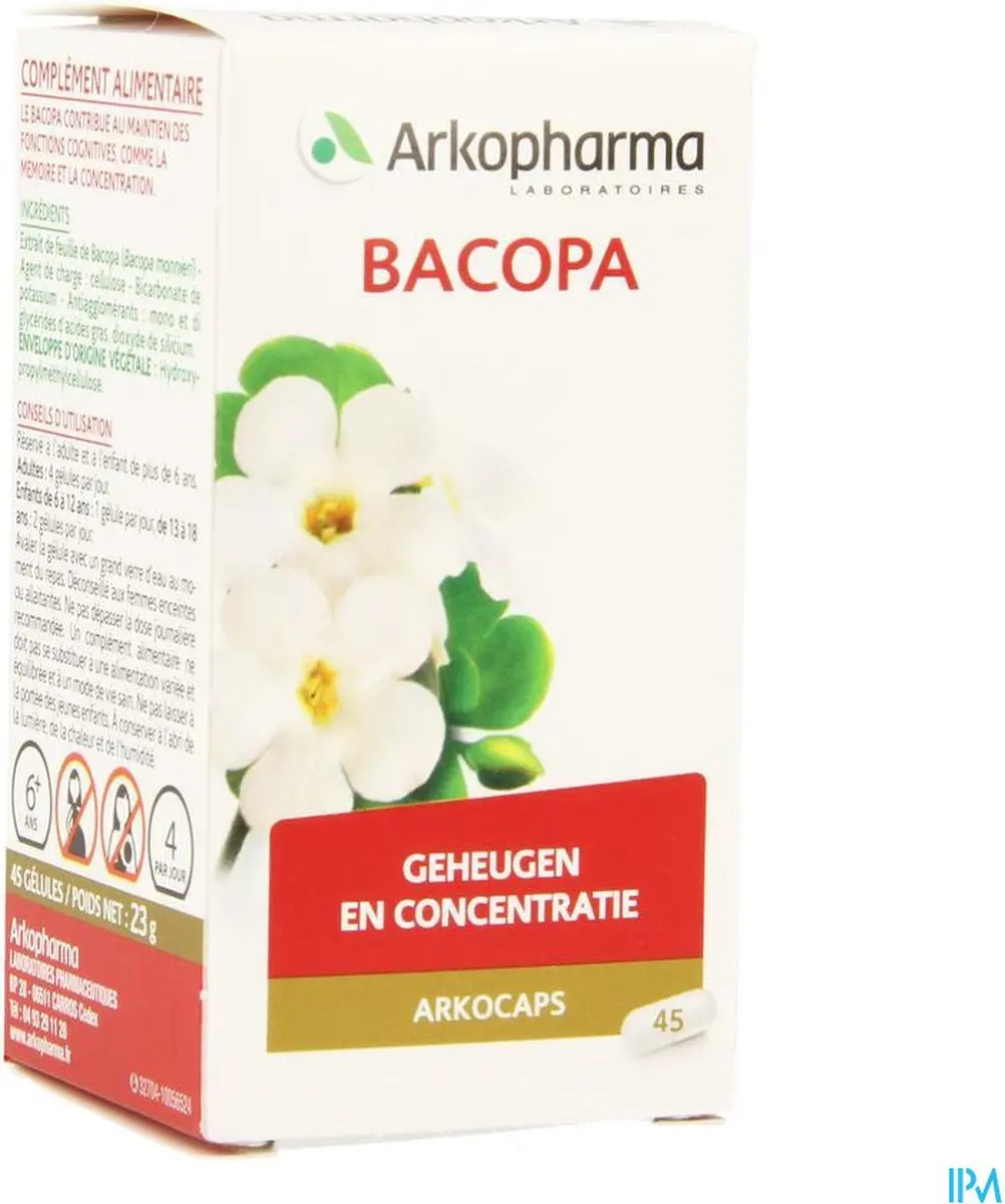 Arkopharma Arkocaps Bacopa 45 - 23ml