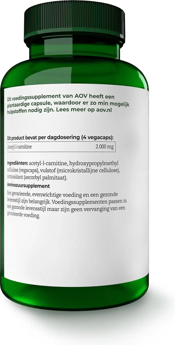 AOV 606 Acetyl-L-Carnitine 90 Vegacaps