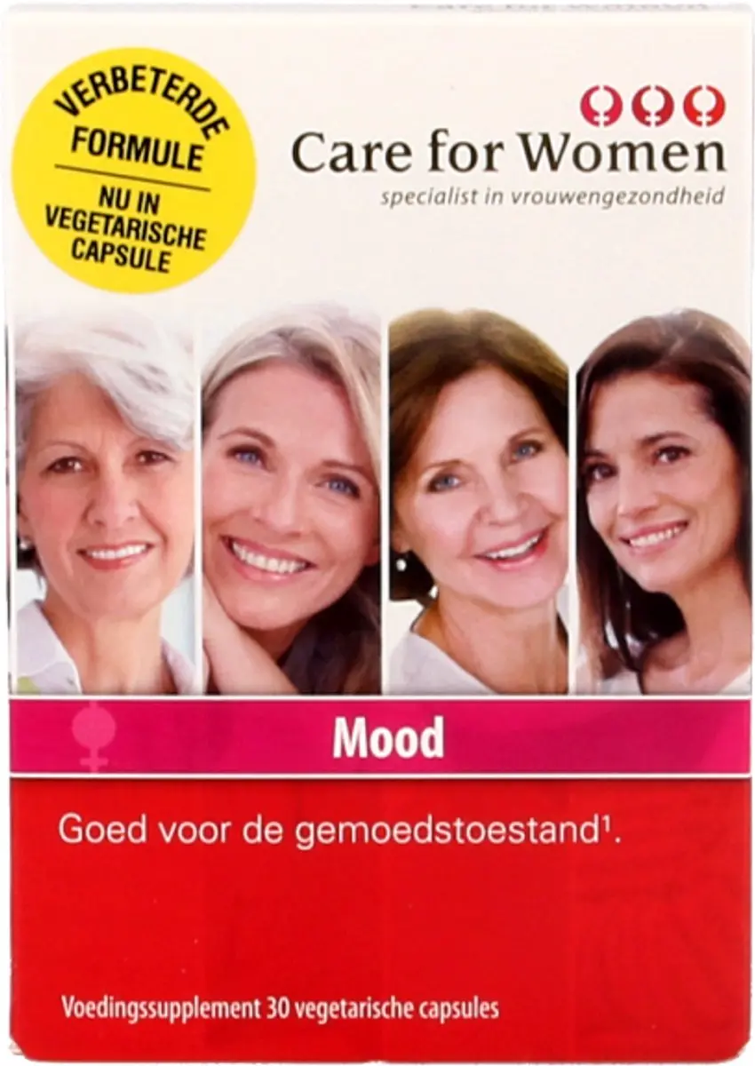 Care For Women Mood Voedingssupplement - 30 Capsules