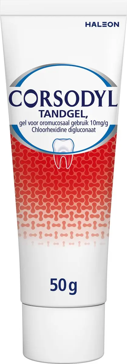 Corsodyl Tandgel 50g