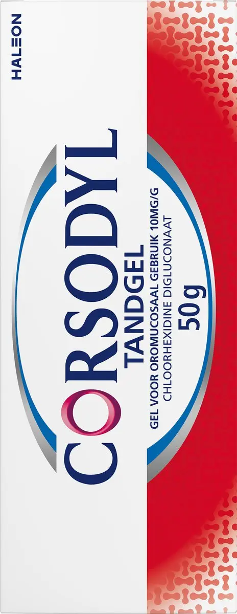 Corsodyl Tandgel 50g