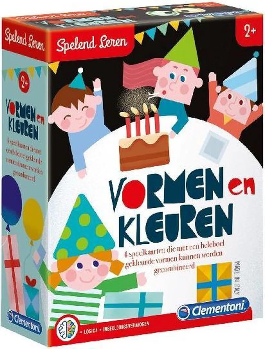 Clementoni Spelend Leren Vormen En Kleuren 66913 - Multicolor - afbeelding 2 van 4