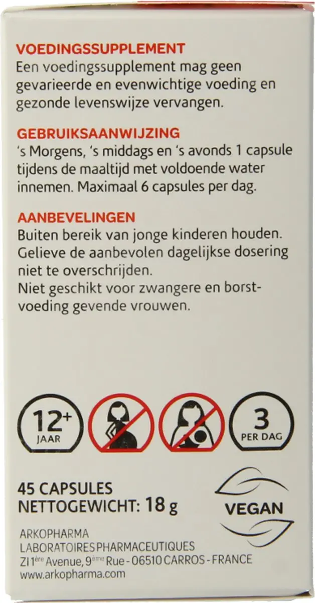 Arkopharma Arkocaps Canadese Geelwortel 45g