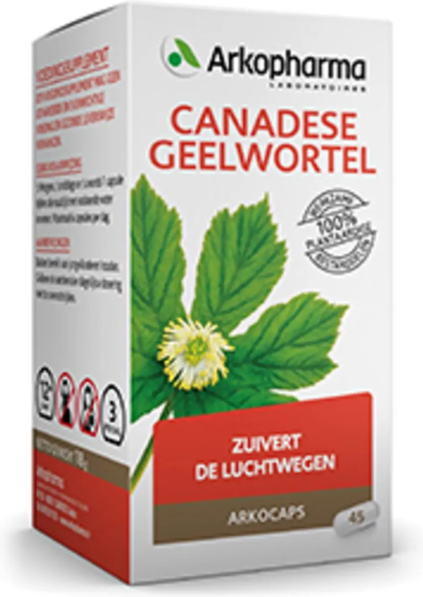 Arkopharma Arkocaps Canadese Geelwortel 45g