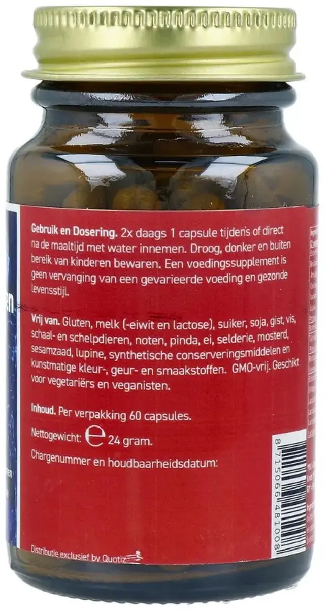 All Natural Biotica Supplement & Enzymen 60 Vegetarische Capsules