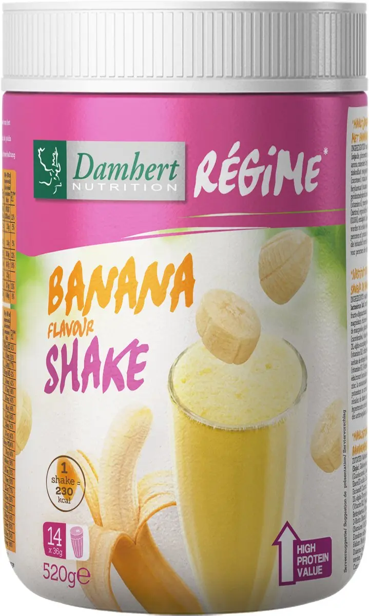 Damhert Think Slim Maaltijdshake Banaan 520g