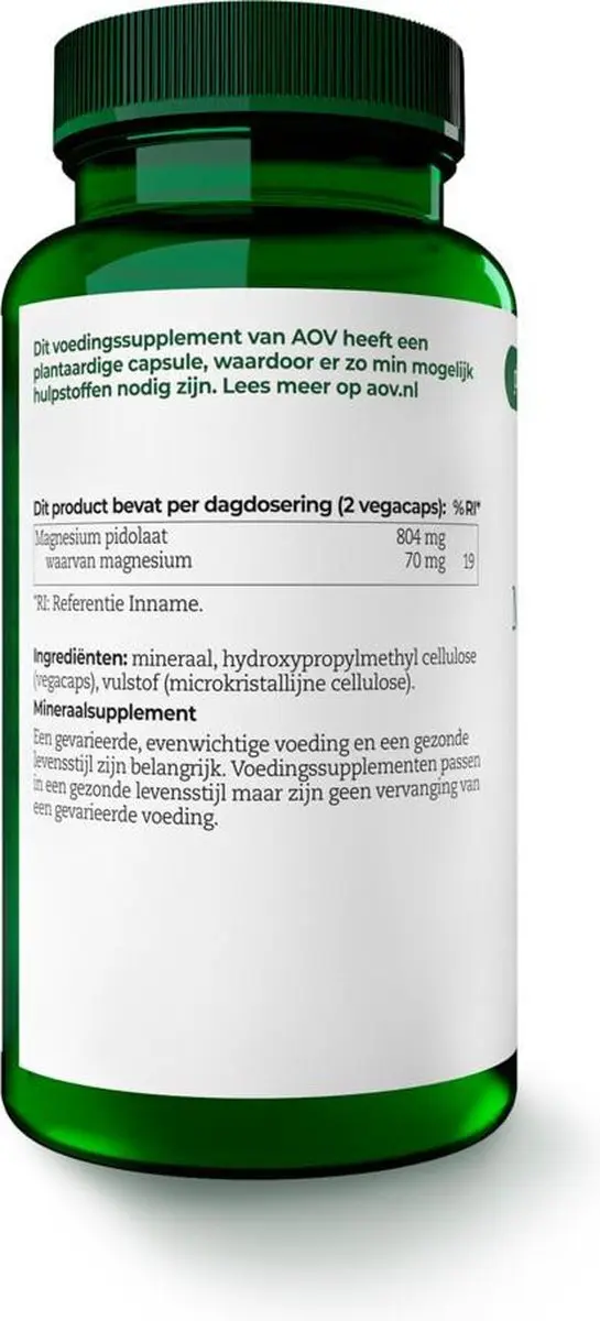 AOV Magnesium Pidolaat 90 Vegacaps