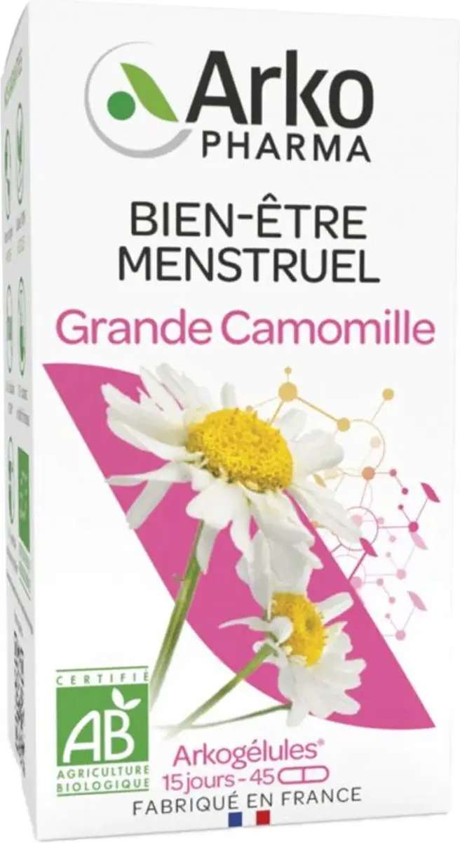 Arkopharma Arkogélules Grande Camomille Bio 45 Stuks