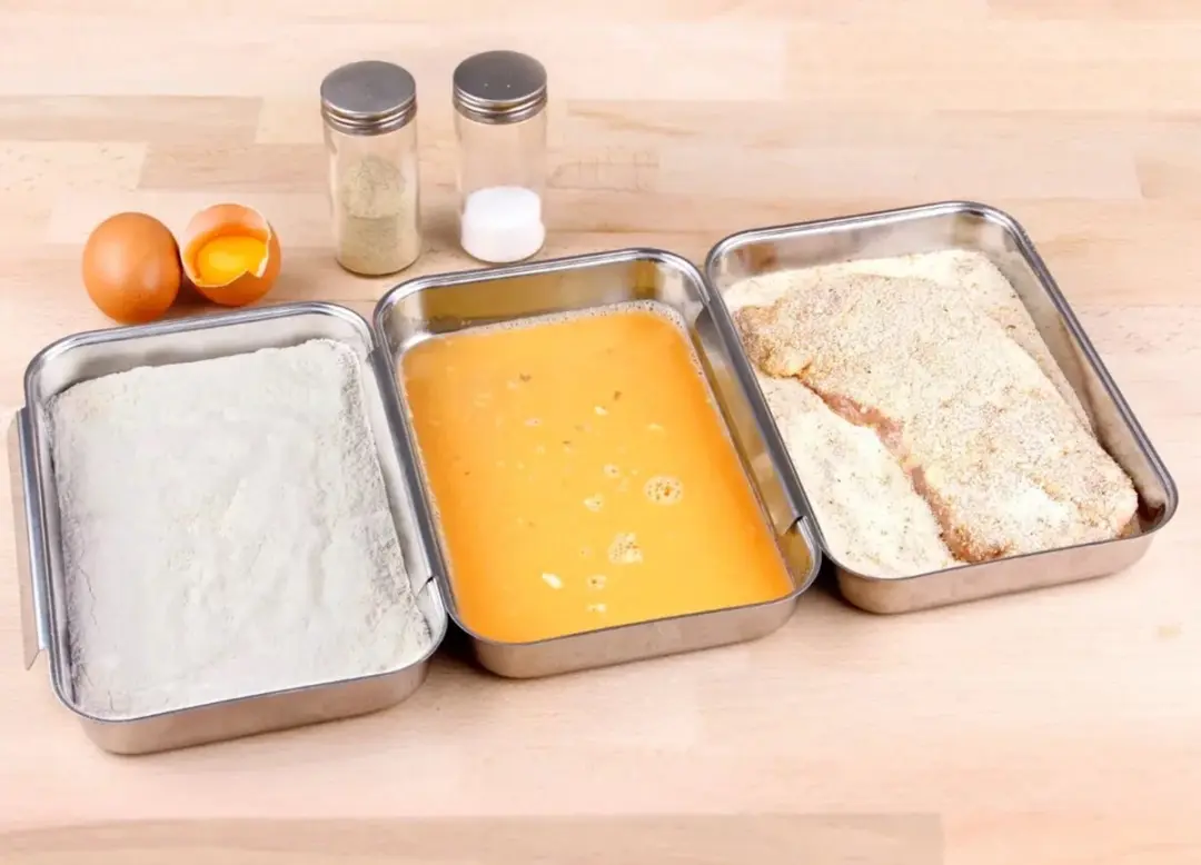 Westfalia Paneerbakjesset 3-delig - Zilver