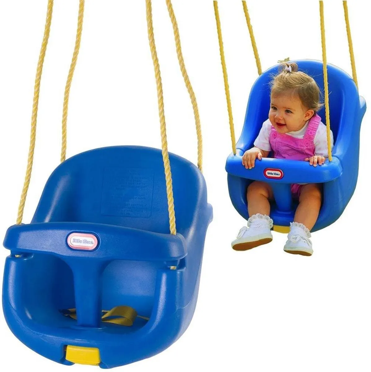 Little Tikes High Back Peuter Schommel - Blauw