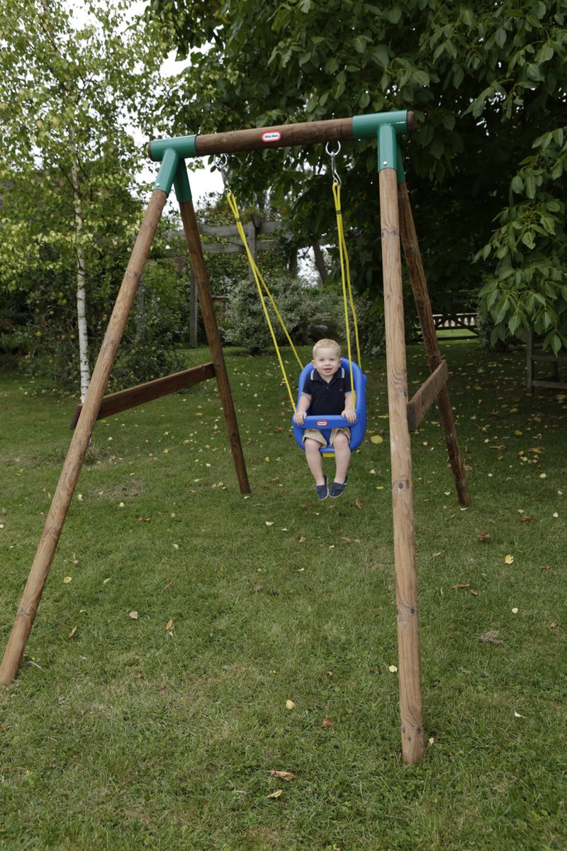 Little Tikes High Back Peuter - Schommel Blauw