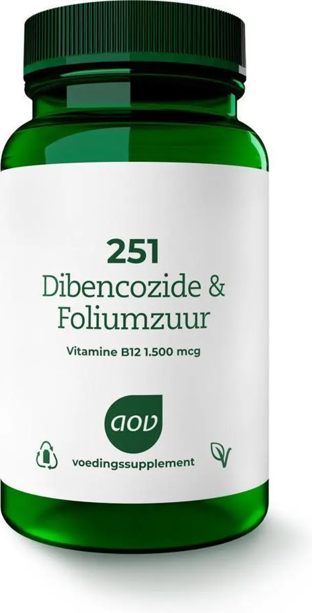 AOV Dibencozide & Foliumzuur 60 Zuigtabletten