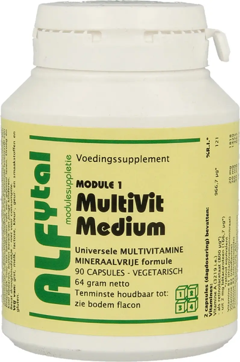 Alfytal Multivit Medium 90 Stuks