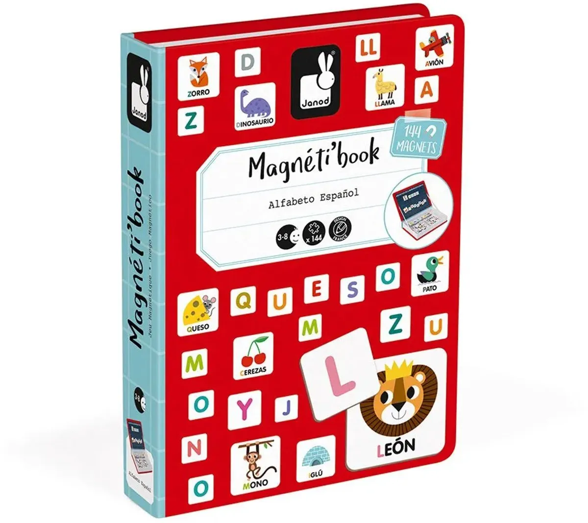 Janod Magnetibook Alfabet Spaans J02714