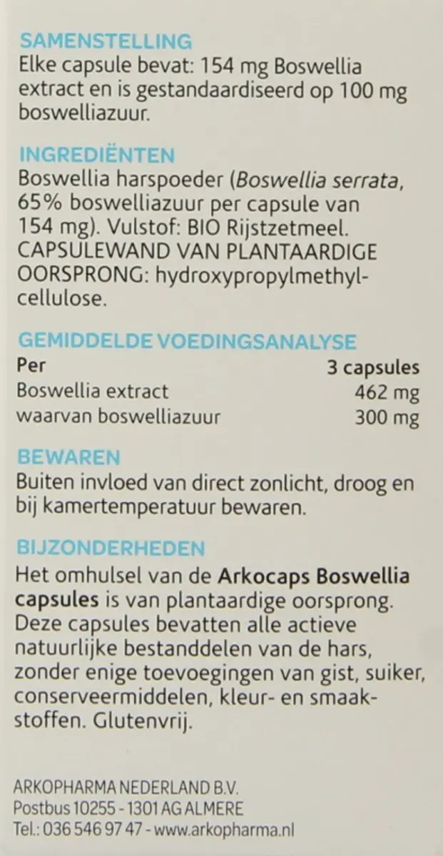 Arkopharma Boswellia Arkocaps 45 Capsules