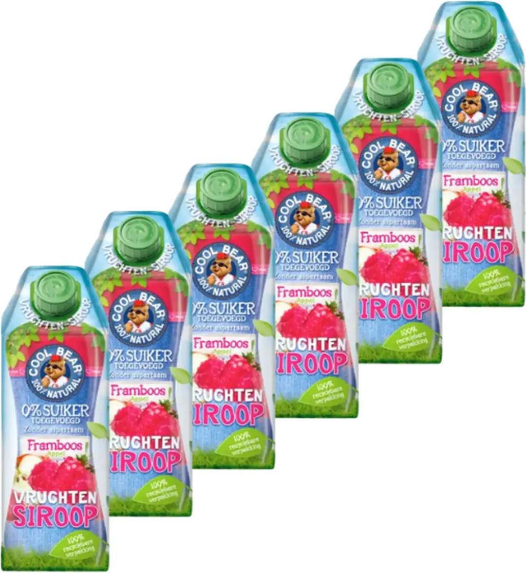 Cool Bear Limonade Siroop Framboos-Appel