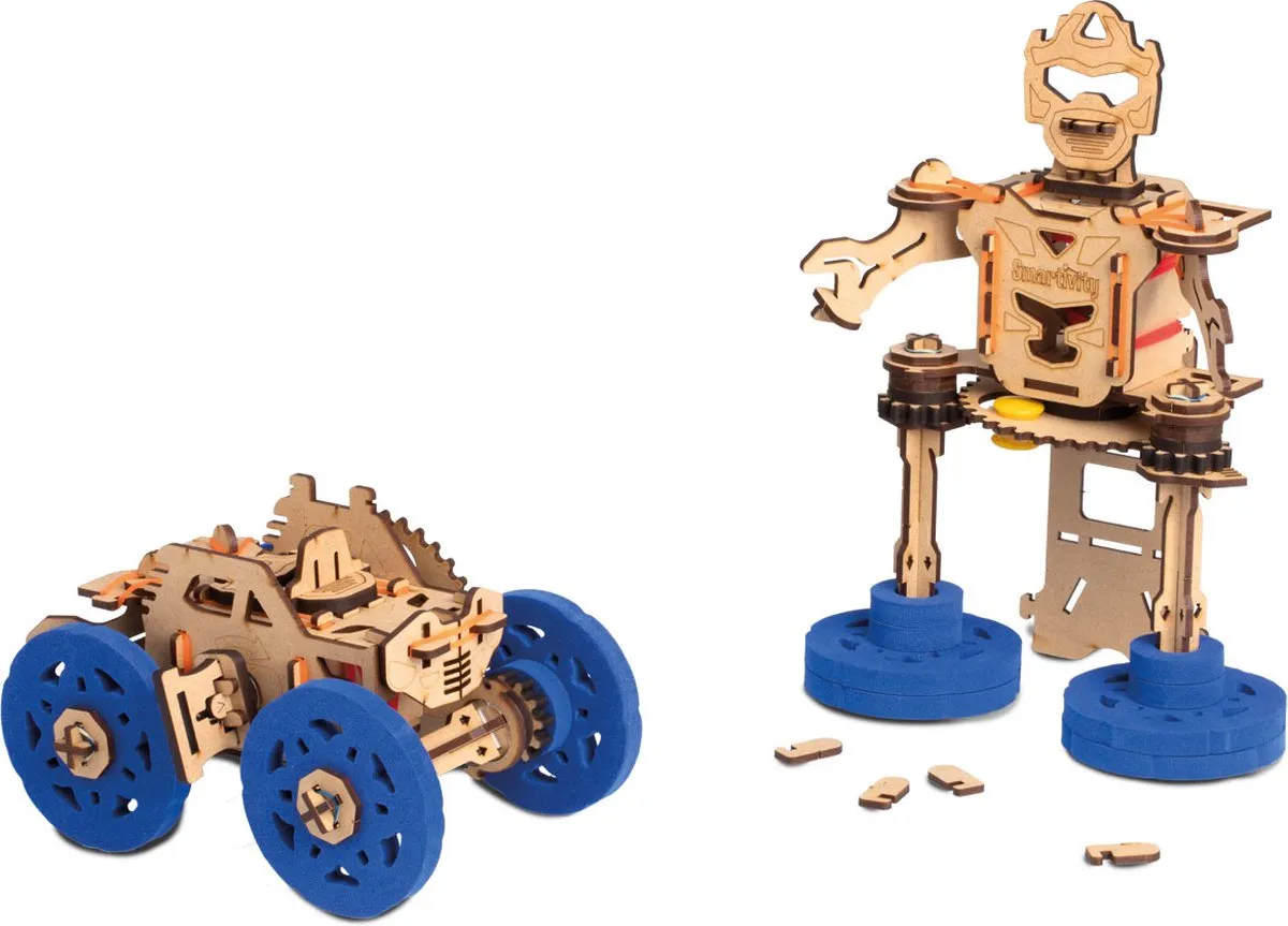 SmartGames Roboformer Constructieset - 80 Onderdelen - Meerdere kleuren