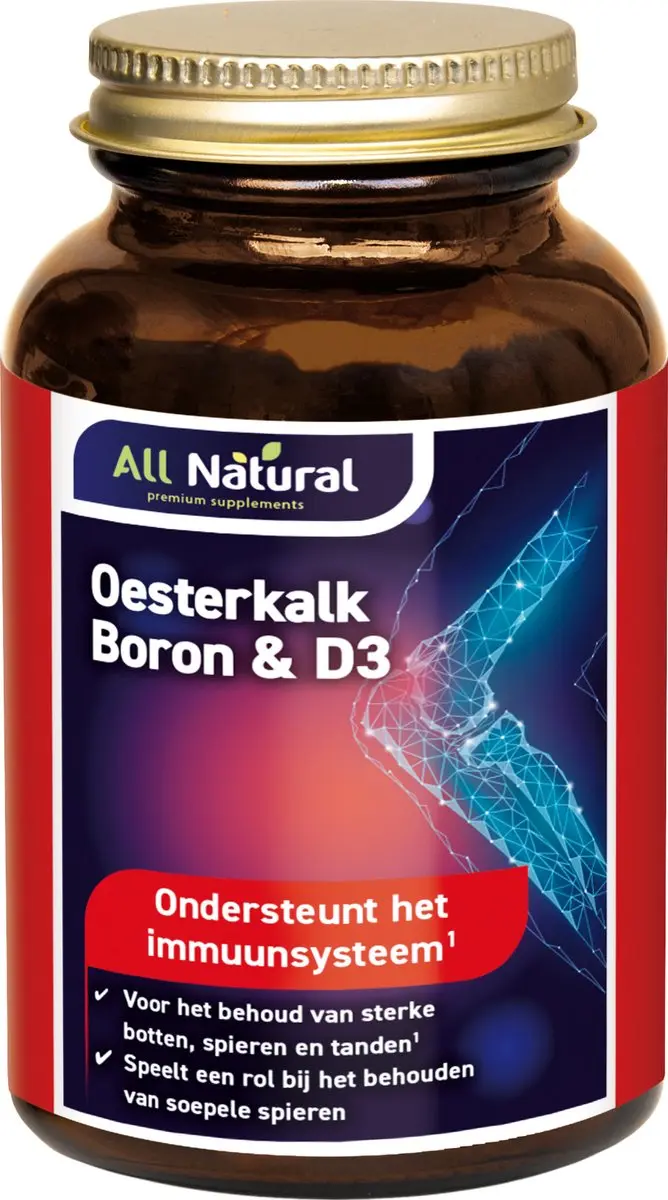 All Natural Oesterkalk 90 Tabletten