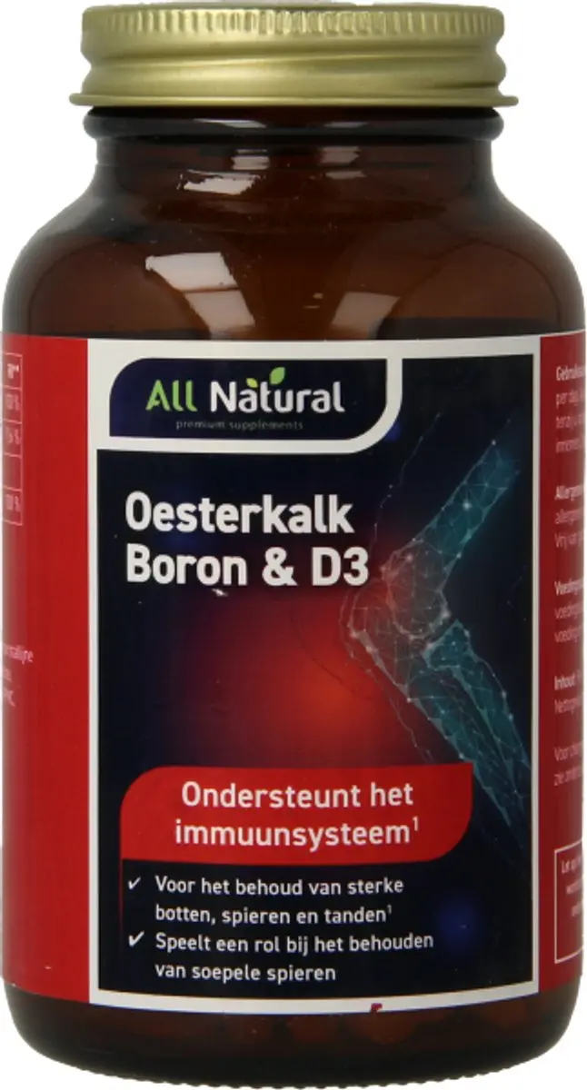 All Natural Oesterkalk 90 Tabletten