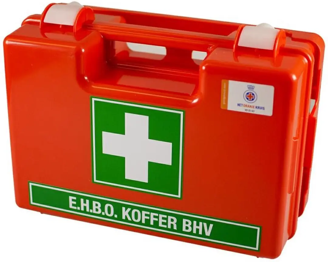 Bevaplast Grote Ehbo Koffer 84-delig - Oranje