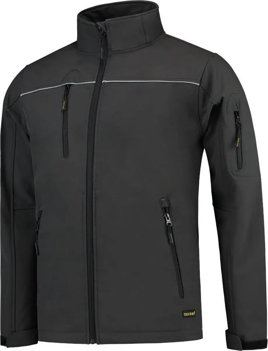 Tricorp Soft Shell Jack 402006 - XS - Donkergrijs