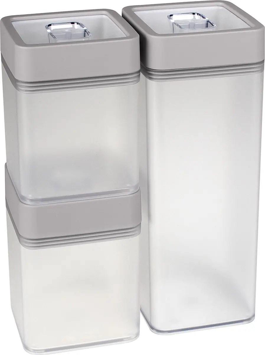 Sunware Sigma Home Voorraadbussen Set 3-delig 2,6L