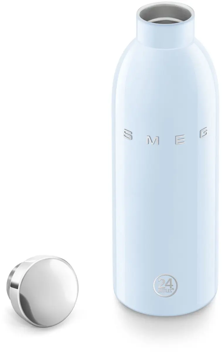 Smeg x 24Bottles WBF01PB Thermosfles 500ml - Pastelblauw