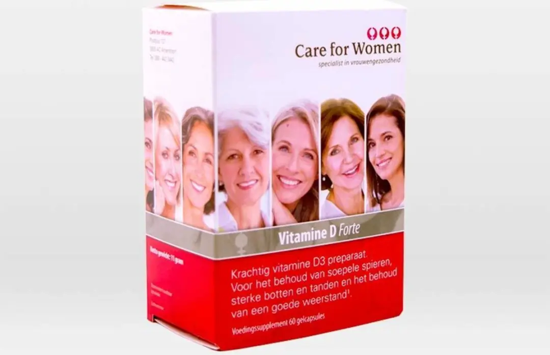 Care For Women Vitamine D Forte 60 Capsules