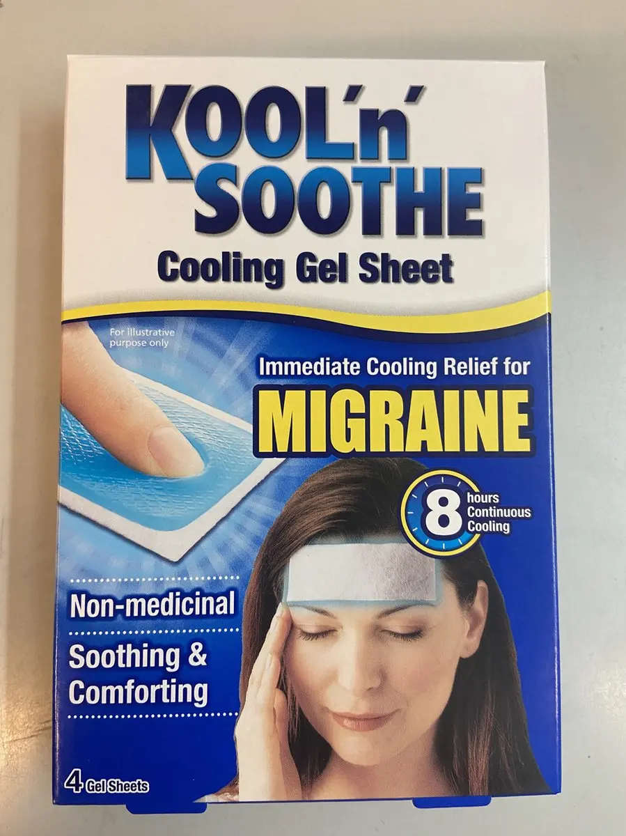 Cura Cool Migraine Pleister